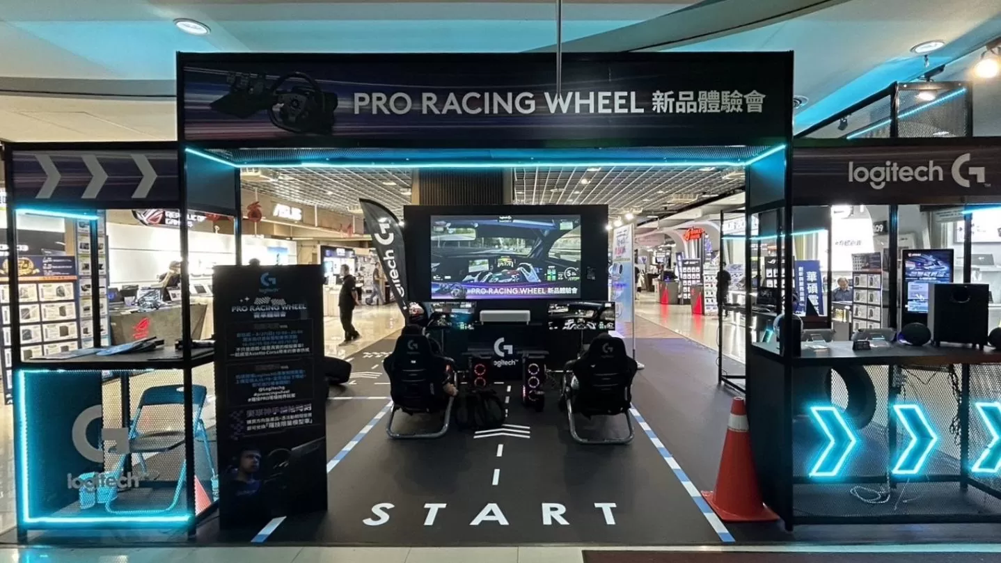 Logitech G 實現擬真最速熱血駕馭快感！PRO直驅式專業賽車方向盤、PRO專業賽車踏板9/18在台上市