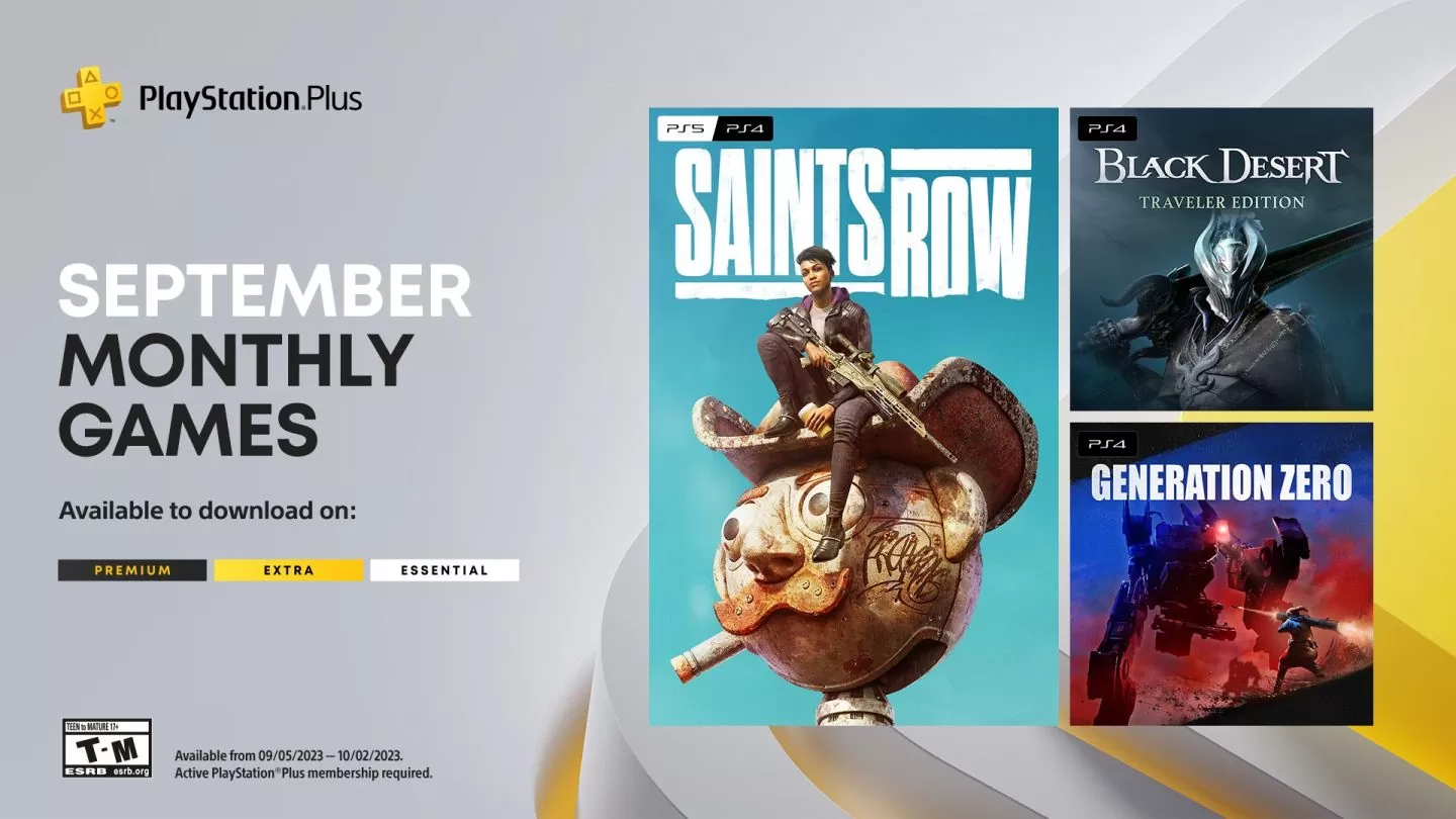 SIE宣布 PS Plus 年費調漲約35%，《Saints Row 黑街聖徒》進入9月免費遊戲陣容