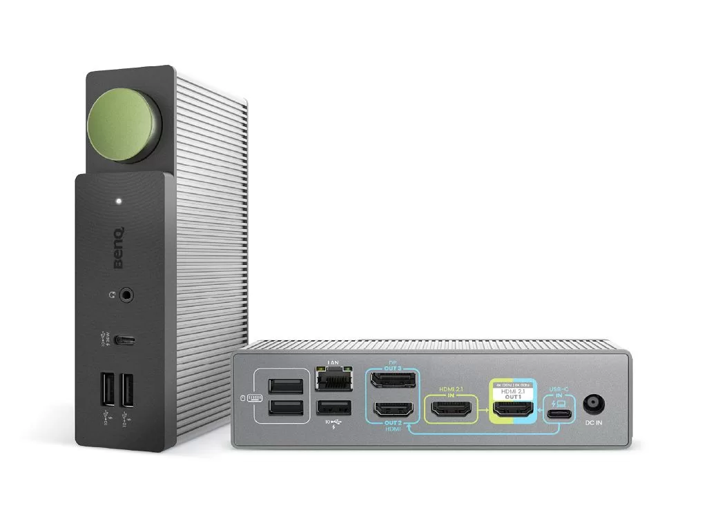 工作娛樂兼顧的高效桌上夥伴　BenQ 推出具備　USB-C、HDMI2.1 擴充底座