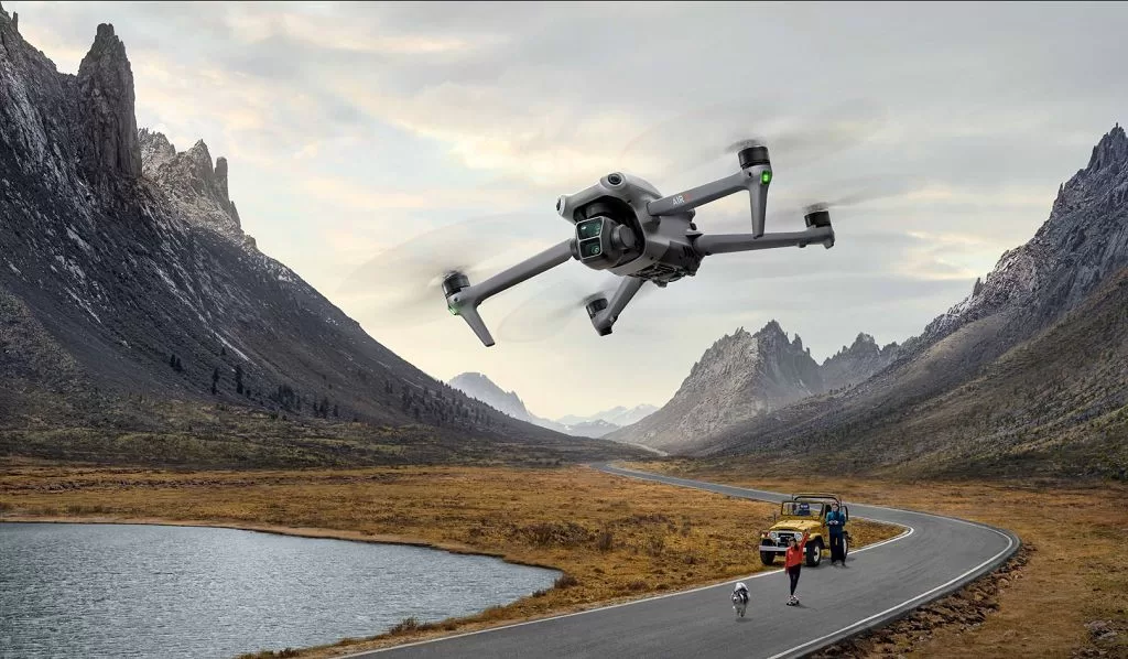 旗艦款雙鏡頭空拍機DJI AIR 3、運動相機 Osmo Action 4 在台亮相