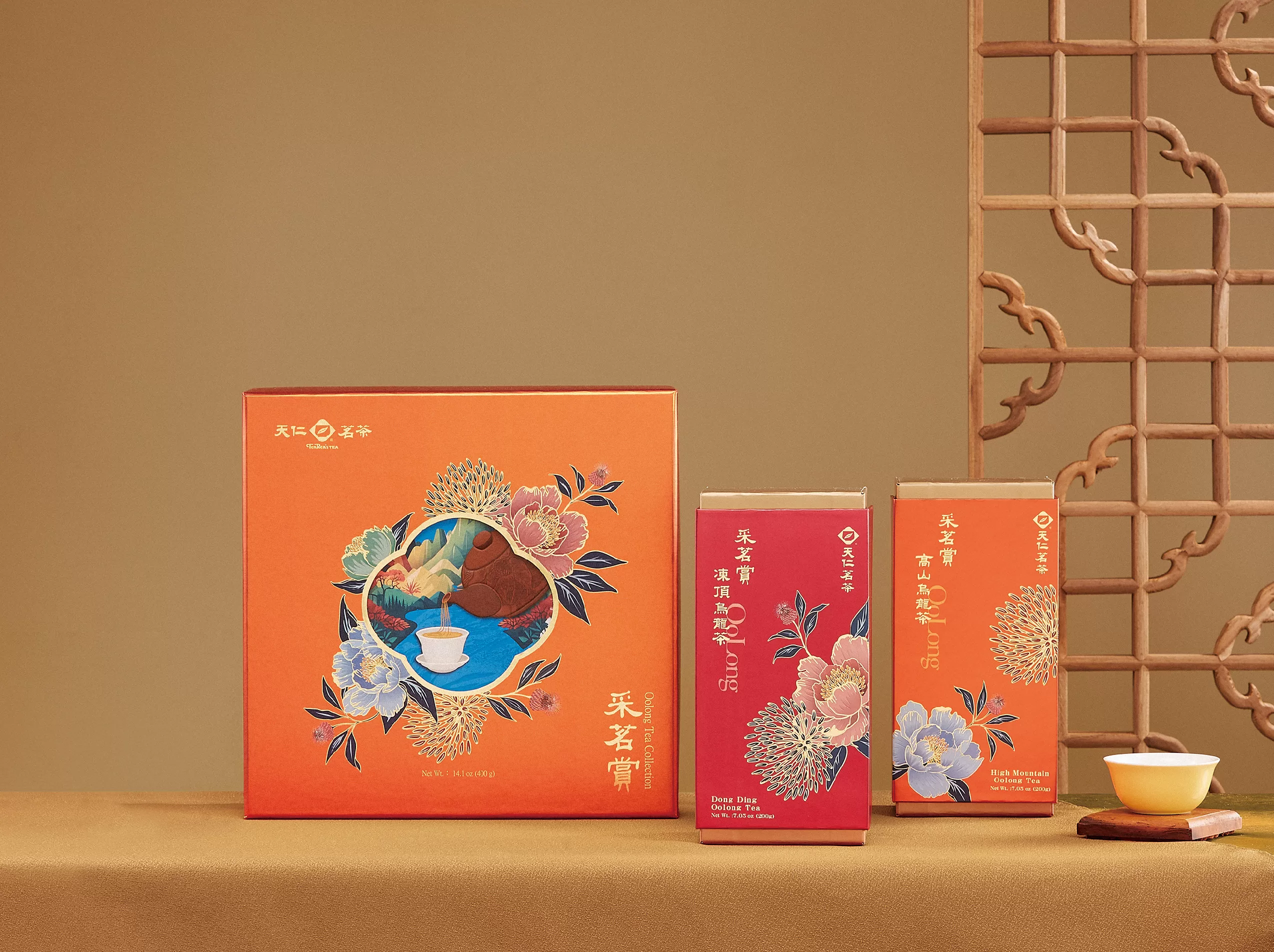 茶禮、茶月餅玩轉中秋 首度東西藝術雙呈現 禮盒視覺新風貌