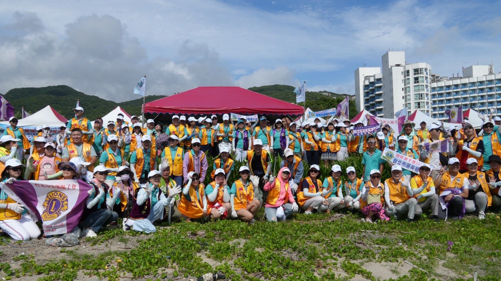 國際獅子會300A3區淨灘淨海愛地球　強力動員保護海洋環境