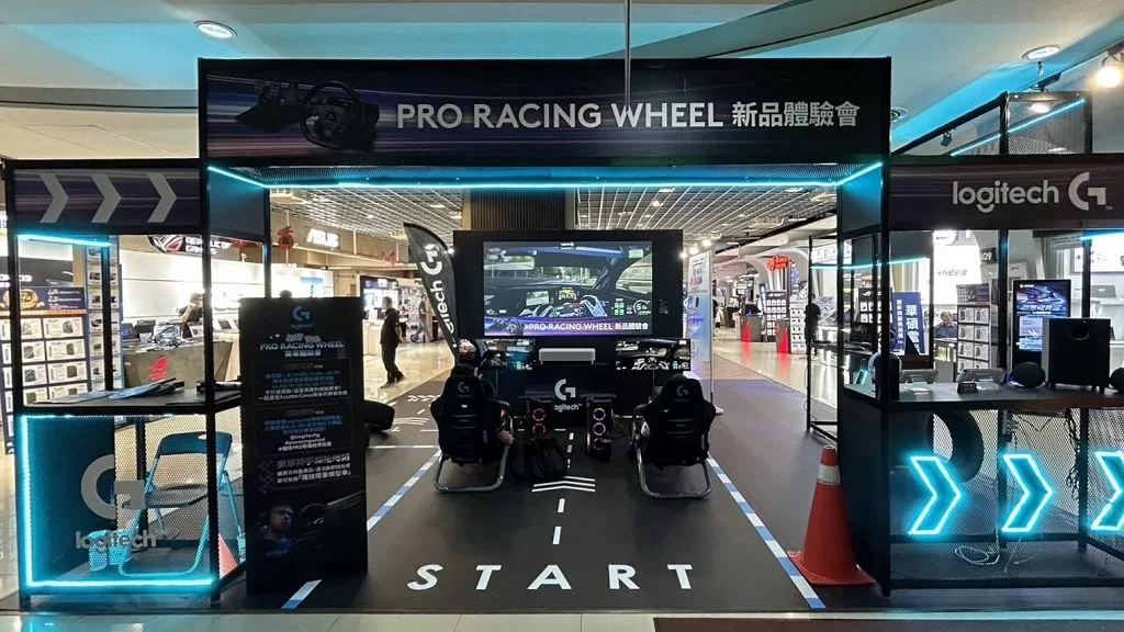 Logitech G 發表頂規 PRO 直驅式專業賽車方向盤和 PRO 專業賽車踏板