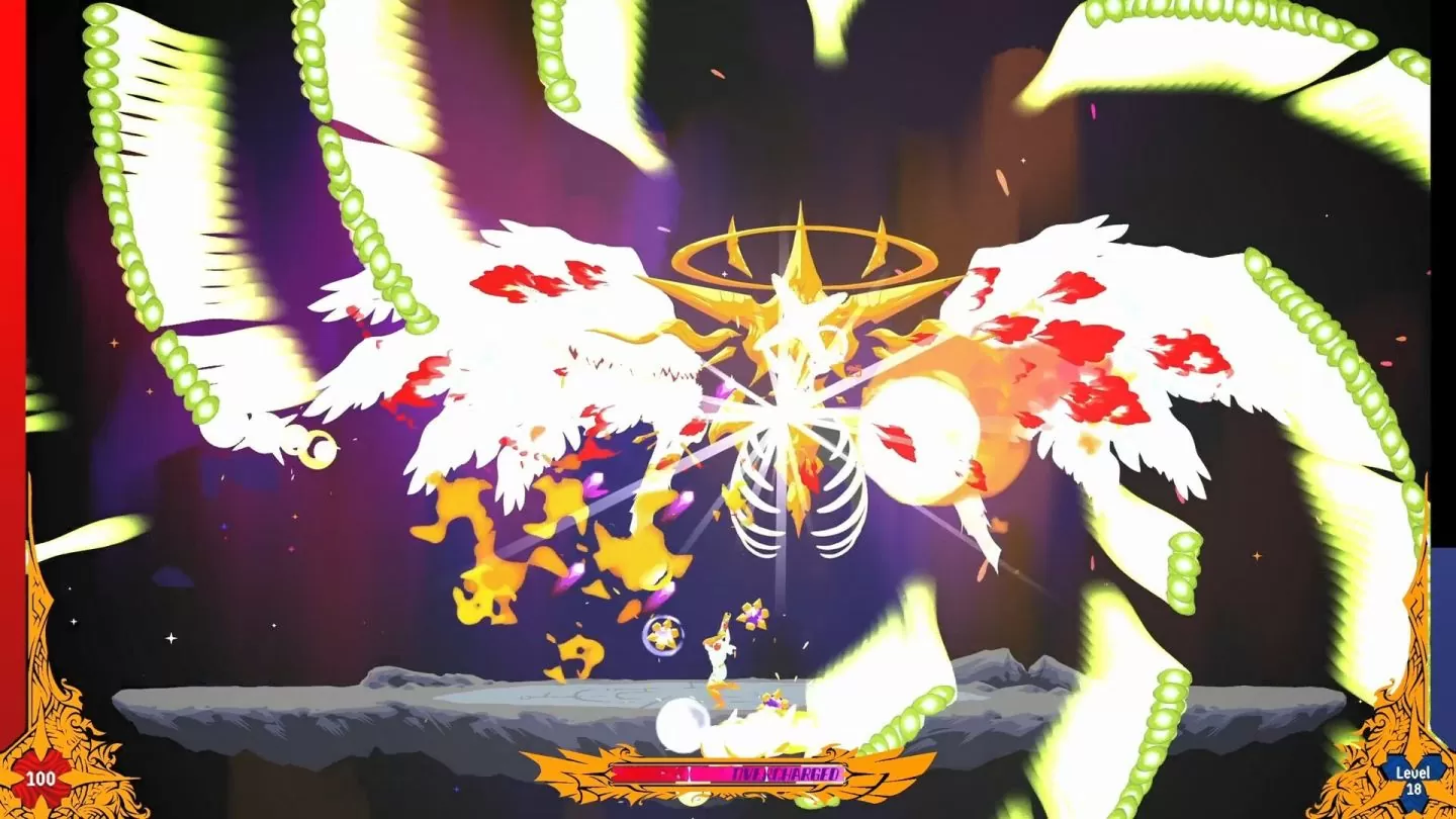 《Angelstruck》2D 彈幕射擊 Steam 發售決定！化身墮天使挑戰神聖大軍殺回天界
