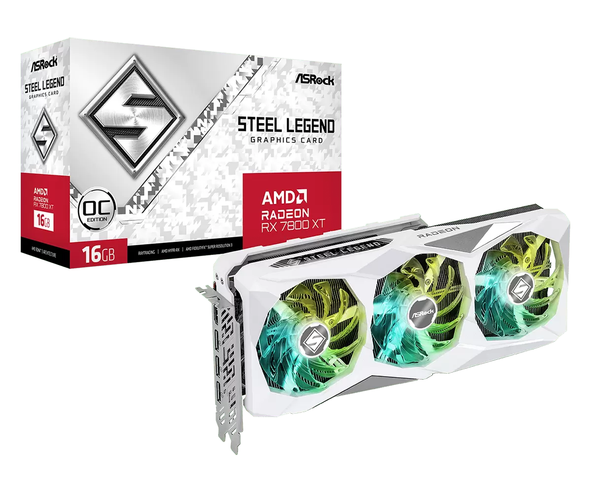 華擎科技發表AMD Radeon RX 7800 XT與Radeon RX 7700 XT系列顯示卡