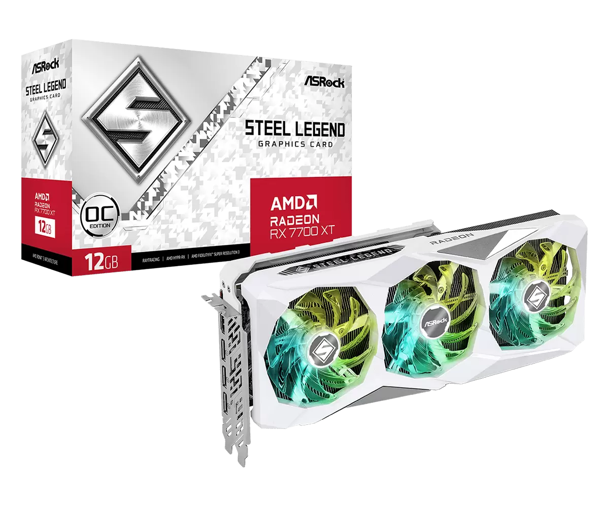 華擎科技發表AMD Radeon RX 7800 XT與Radeon RX 7700 XT系列顯示卡