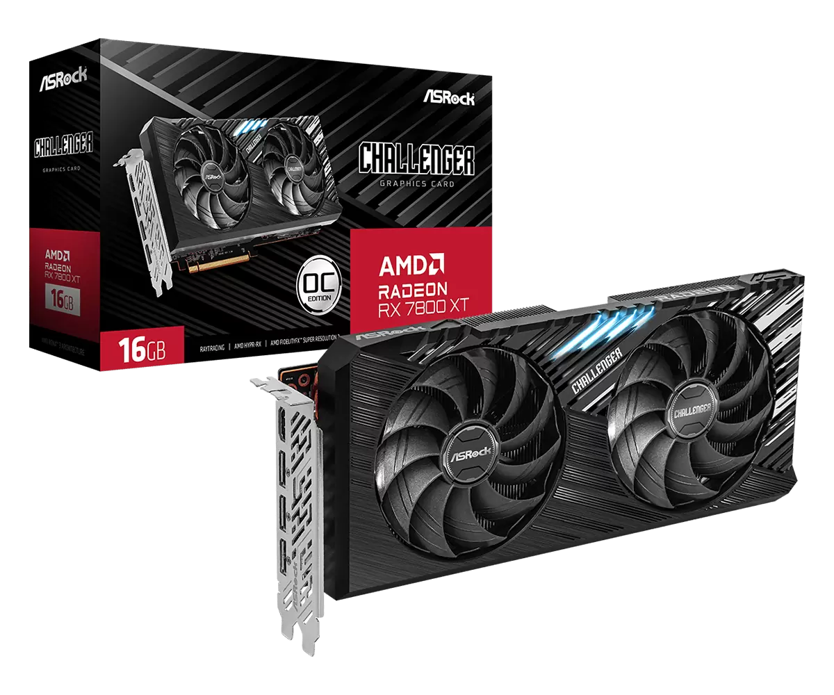 華擎科技發表AMD Radeon RX 7800 XT與Radeon RX 7700 XT系列顯示卡
