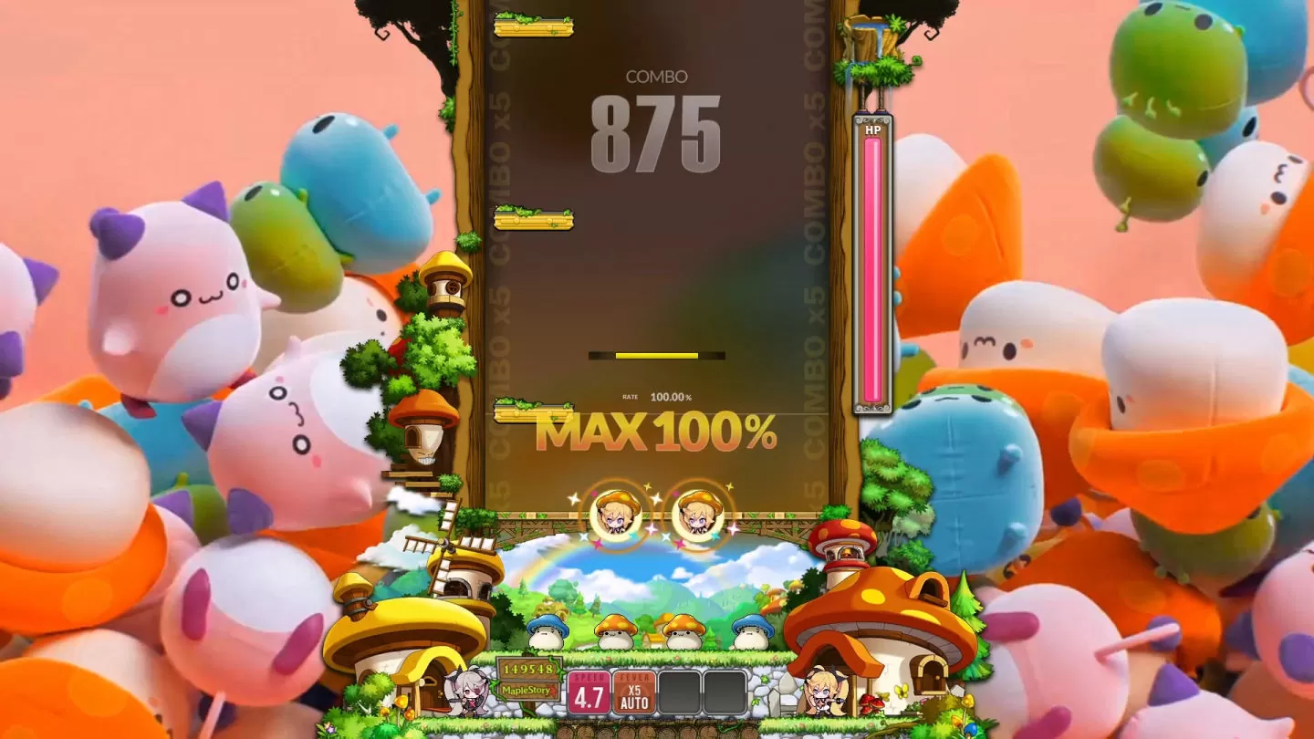 《DJMAX RESPECT V》X《楓之谷》合作推出全新DLC原創新曲〈Story of Maple〉