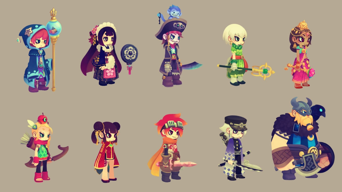 《Vivid Knight 靈動騎士》組隊式 Roguelike 續作《Vivid World 靈動世界》公開