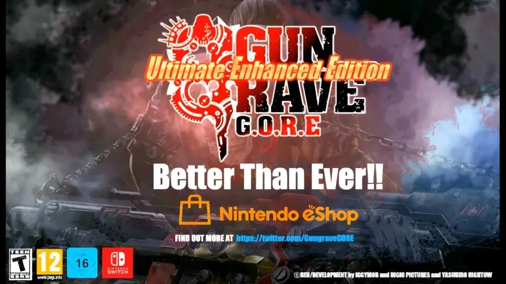 《Gungrave G.O.R.E》Switch 究極加強版公開！新追加．優化系統項目多達 100 項以上