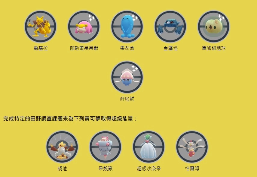 《Pokémon GO》超能力週活動再度回歸！異色單卵細胞球遊戲內首度登場