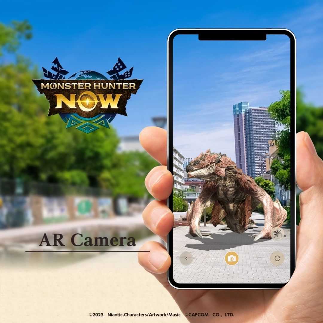 Niantic×Capcom 合作推出《Monster Hunter Now》上線，今日起狩獵解禁