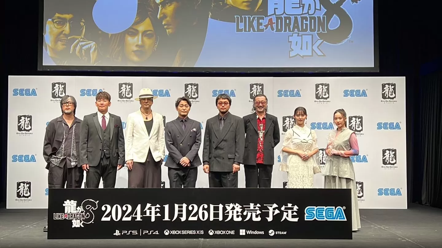 《人中之龍 8》演出角色大公開，長谷川博己、井口理首次參與遊戲配音