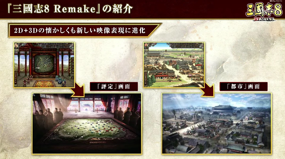 《三國志8 Remake》東京電玩展光榮特庫摩特別節目公開首發實機展示