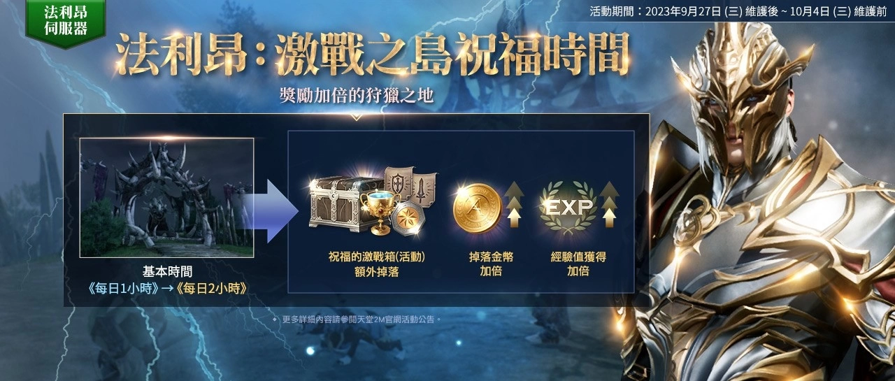 《天堂2M》推出魔法炮職業更新！現有服新增傲慢之塔10樓、法利昂伺服器開放覺醒之島副本