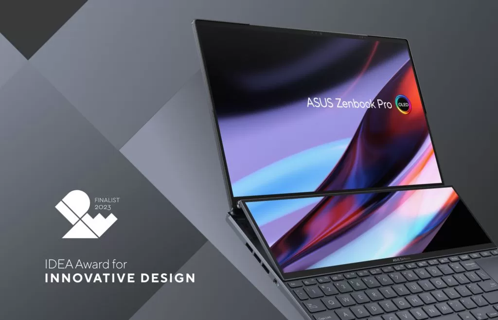 華碩 Zenbook Pro 14 Duo OLED 獲頒 IDEA 獎