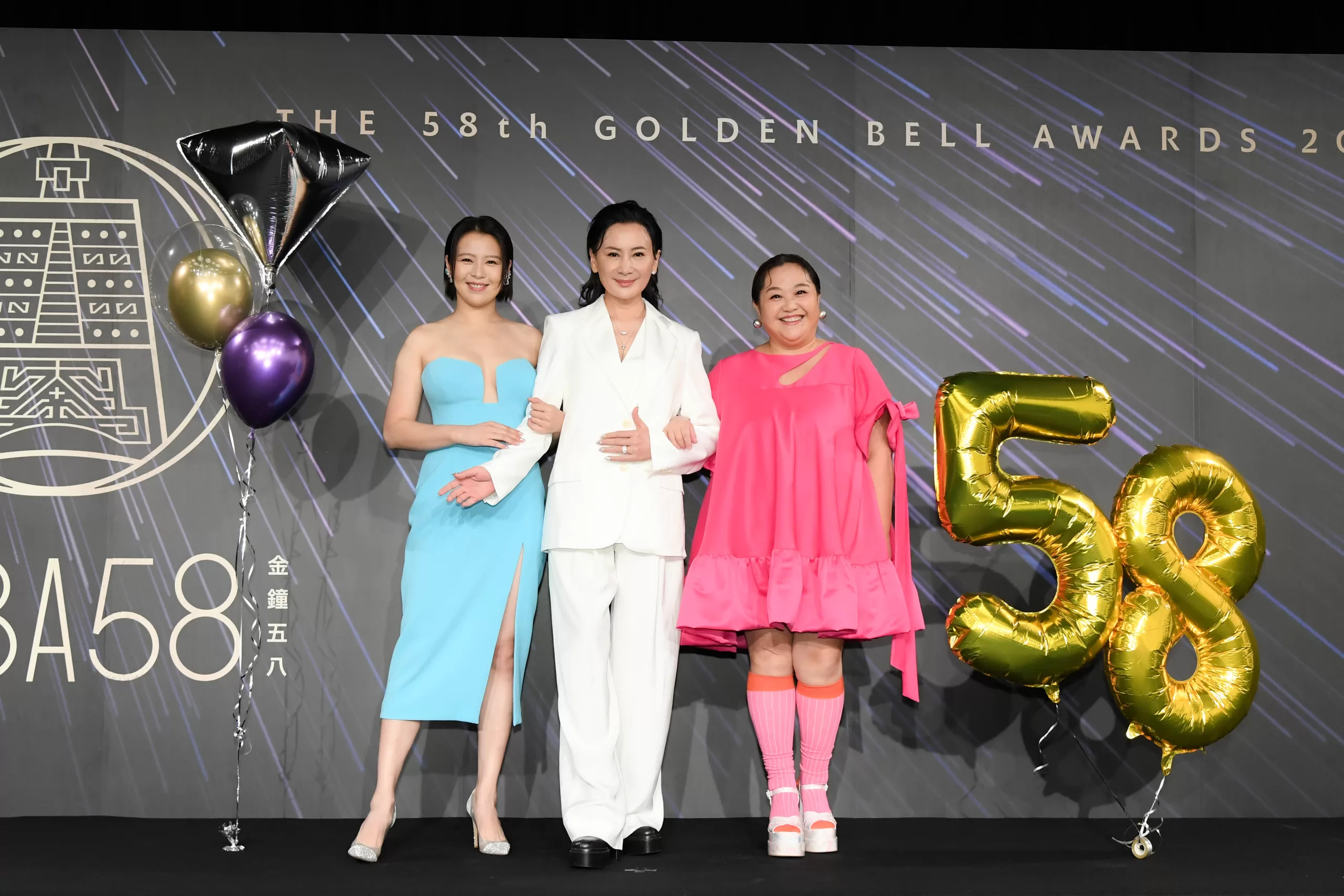 金鐘主持「一皇二后」　鍾欣凌不瘦身：努力不增胖就好了！