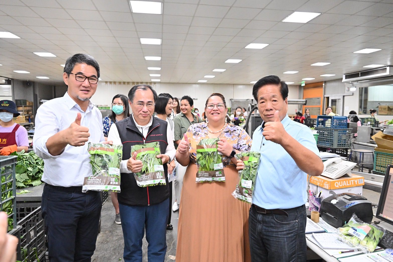 馬紹爾群島駐台大使拜會虎尾科大　從無人機到冷鏈技術交流無冷場