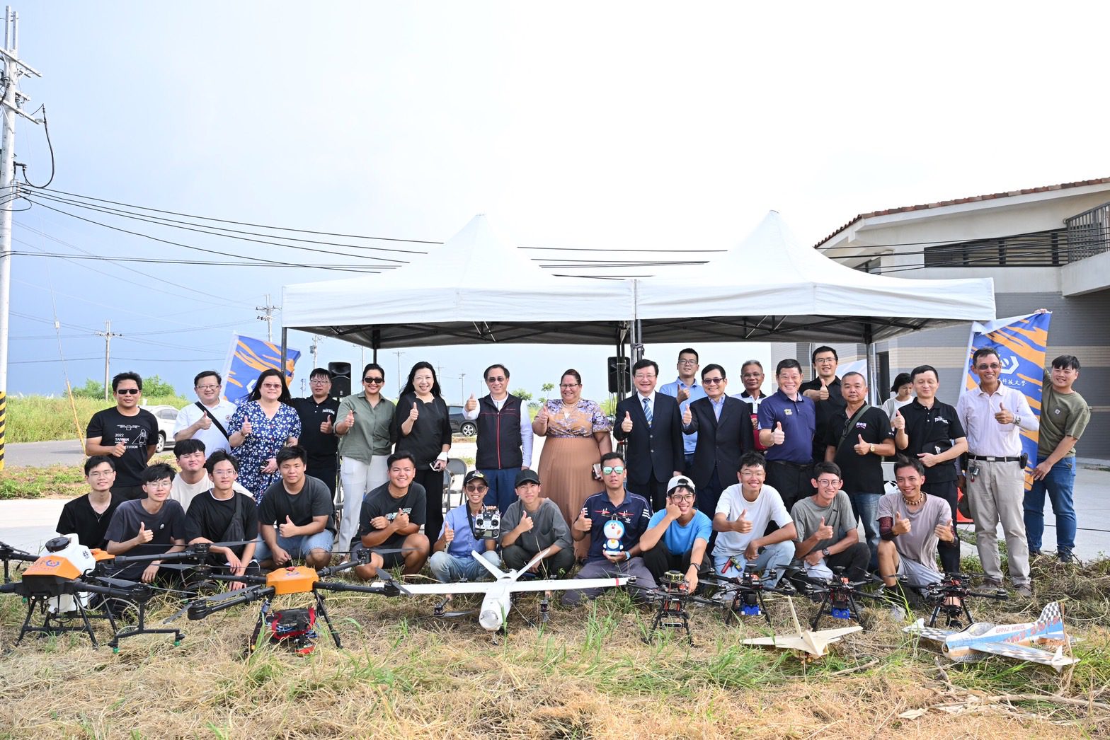 馬紹爾群島駐台大使拜會虎尾科大　從無人機到冷鏈技術交流無冷場