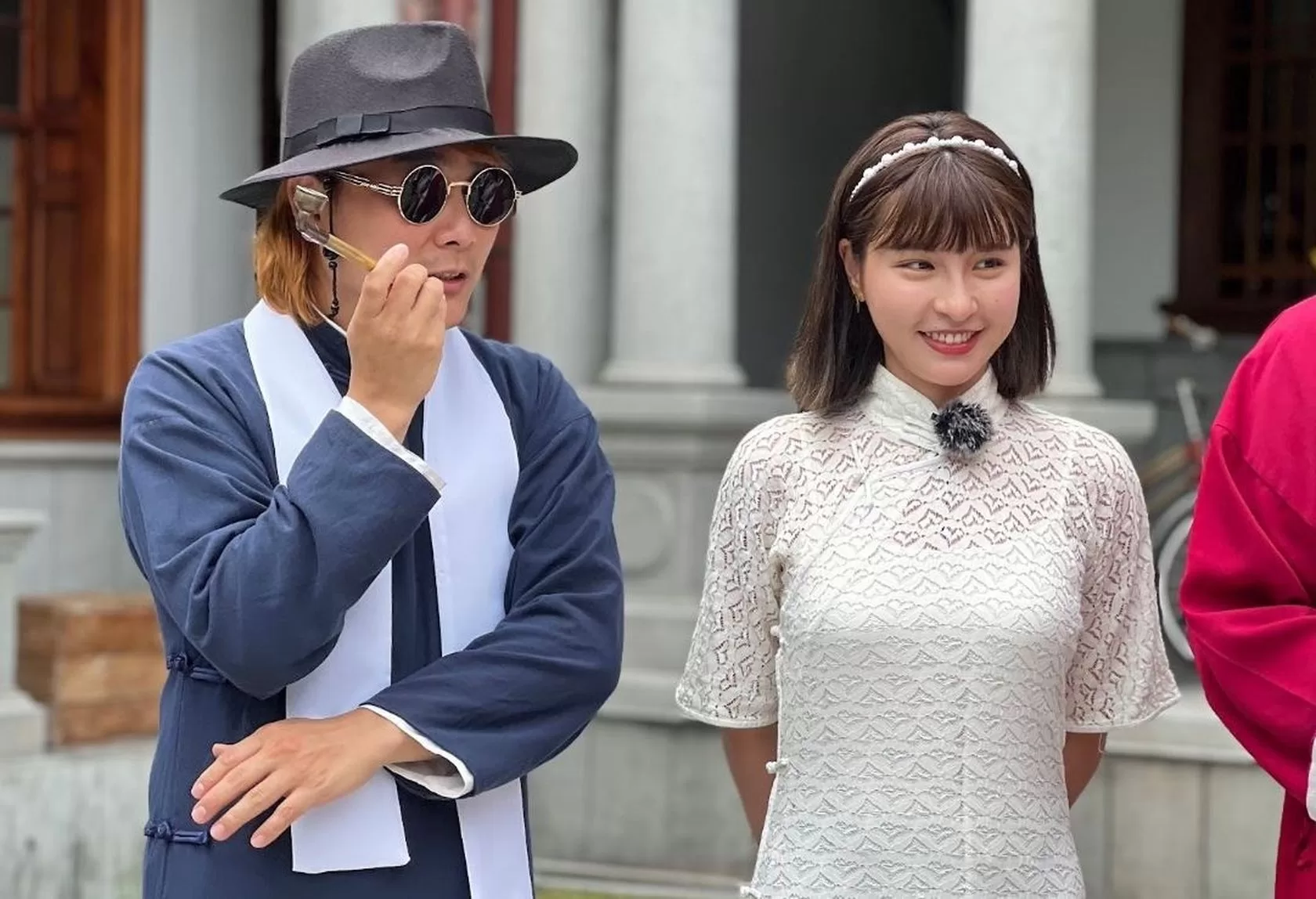 倪暄旗袍登場秀S曲線　王仁甫大讚：哇這個腰！