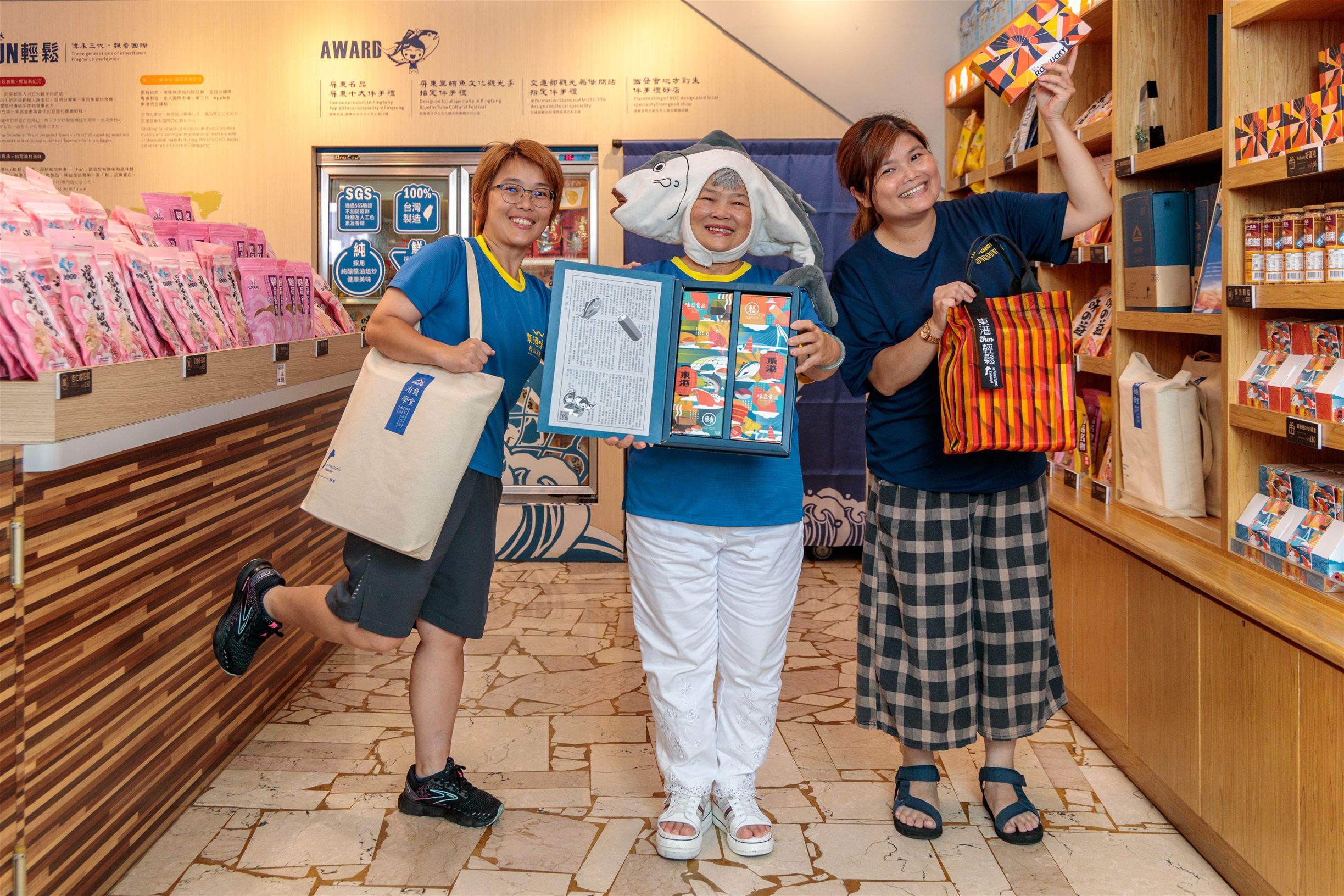 賣魚鬆肉鬆也可以很文化　屏東東港味益鬆品專賣店