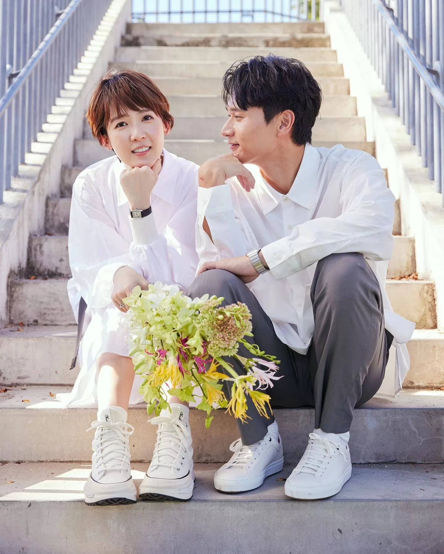 孫可芳宣布懷孕！挺孕肚走金鐘紅毯：請無條件誇我美
