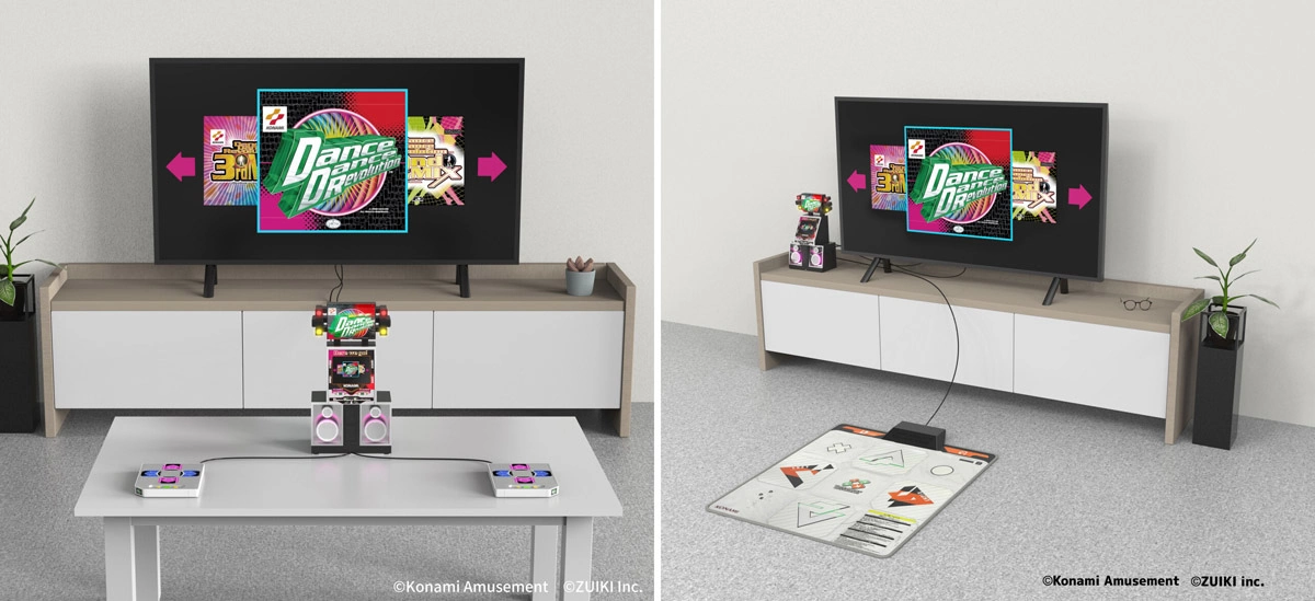 《DDR 勁爆熱舞》大型機台迷你主機「DanceDanceRevolution Classic Mini」發表