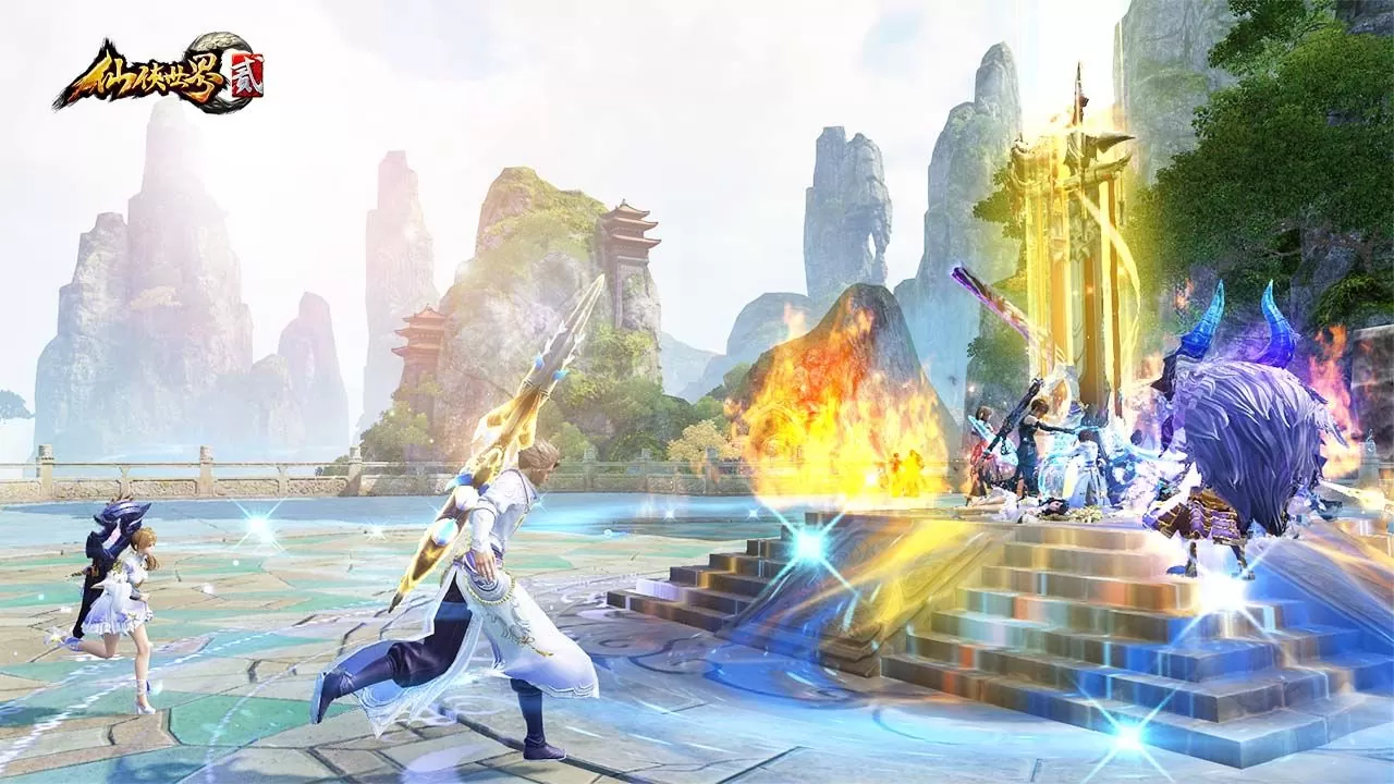 即刻踏上修仙之路！MMORPG《仙俠世界貳》刪檔封測登場，同步釋出家族系統PVE、PVP玩法