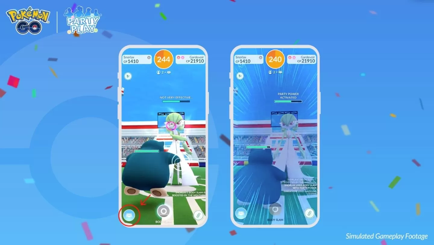 《Pokémon GO》公開新功能「Party Play 小隊合作」，發揮兩倍絕招傷害加速團戰節奏