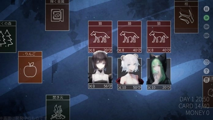 《白夜夢》個人開發者全新 Roguelike 類型卡牌 RPG《水星潮》發表
