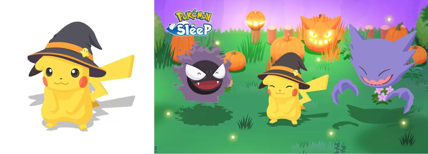 《Pokémon Sleep》全球測量的總睡眠時間超過10萬年！發表萬聖節主題遊戲活動