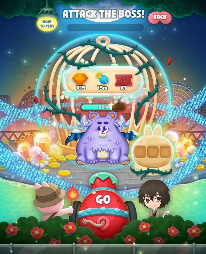 《LINE Bubble 2》與《文豪Stray Dogs》角色們首次合作登場