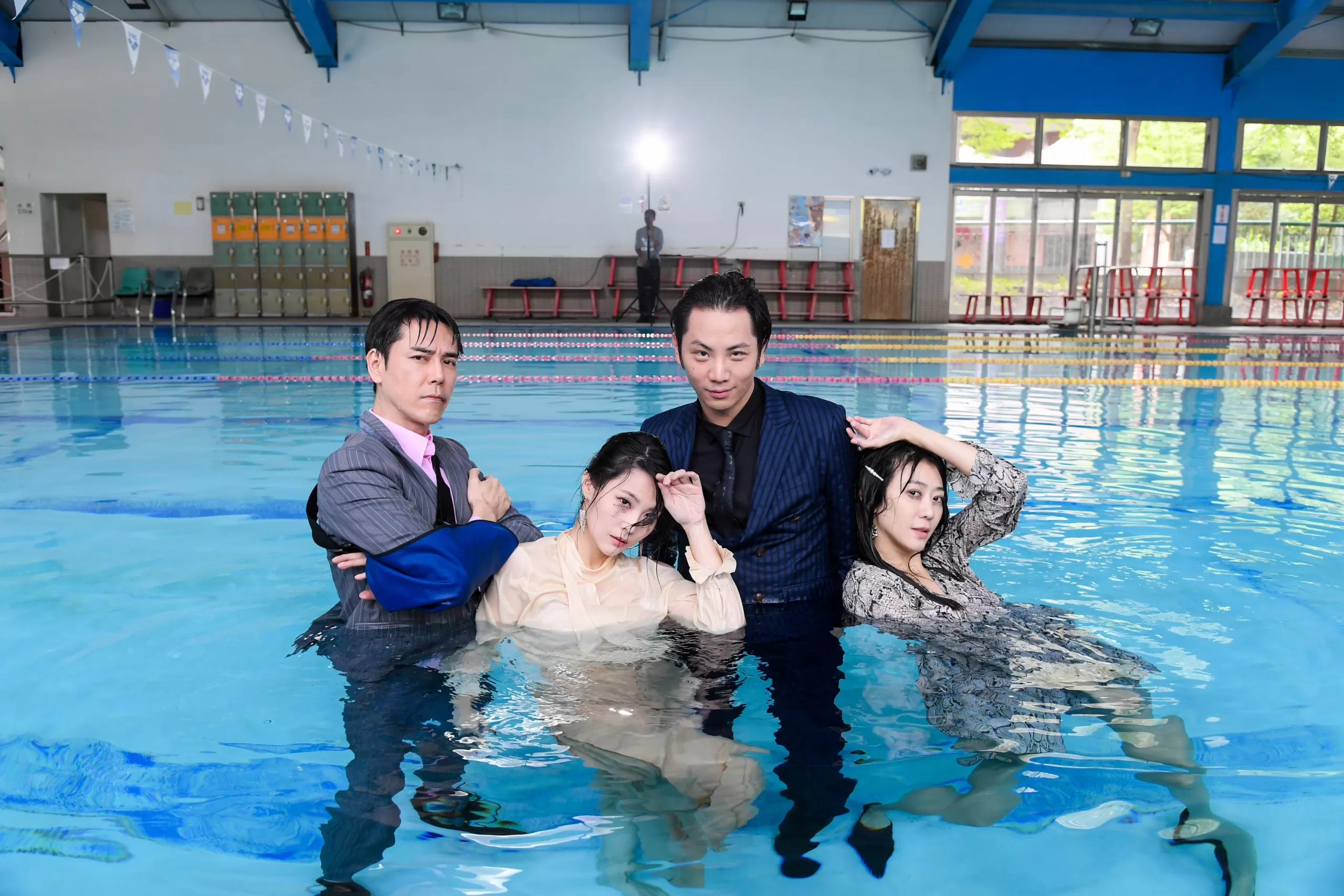 許蓁蓁落水戲超慘　懼水緊抓樺千涵「指甲掐進肉」