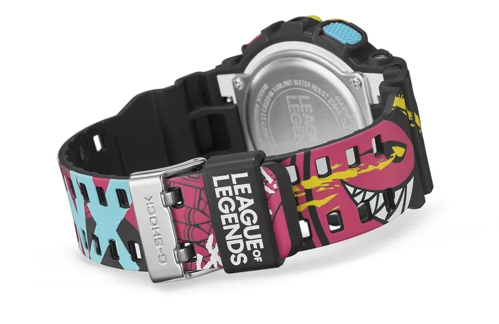 G-SHOCK 攜《英雄聯盟》推出「海克斯合成科技」、「吉茵珂絲」造型經典錶款