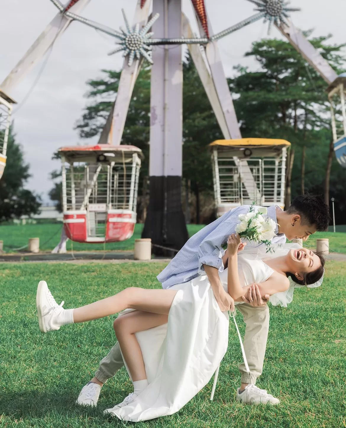 宇珊登記結婚！甜曬婚紗照告白老公