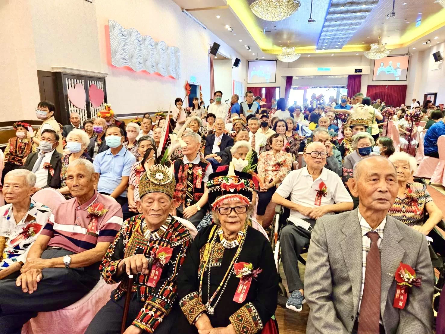 屏東縣重陽敬老暨36對鑽石婚表揚大會