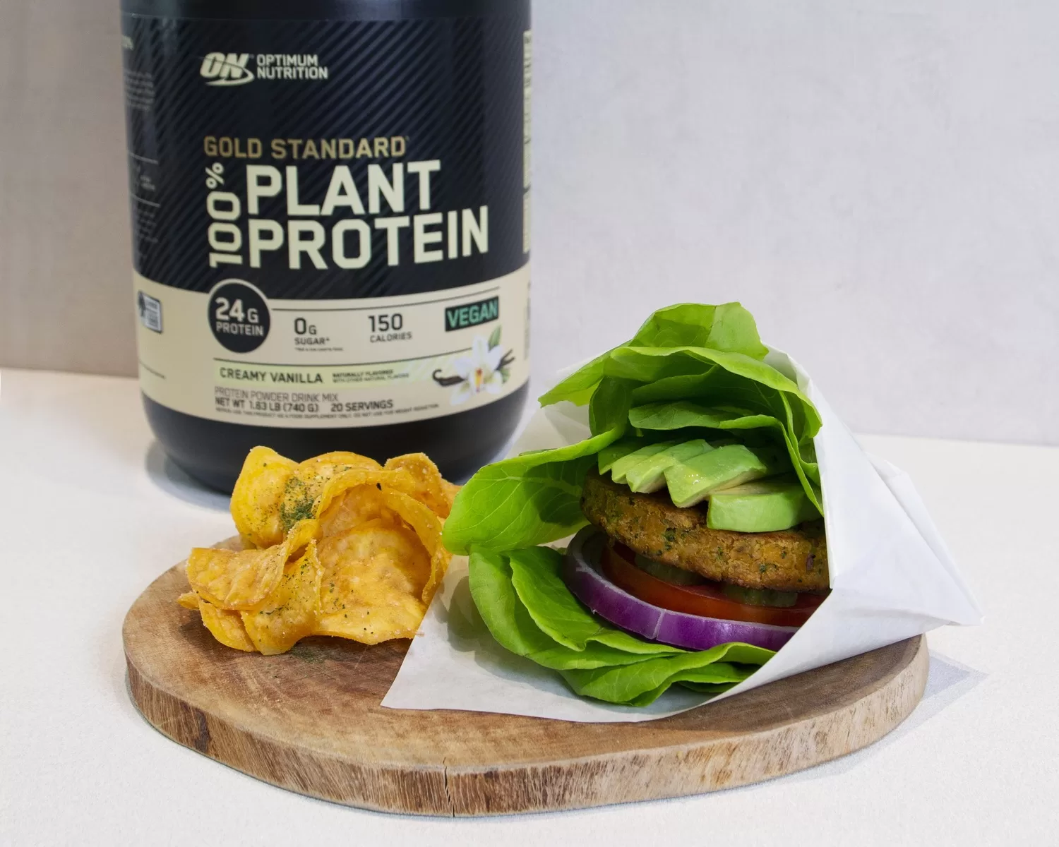 知名乳清蛋⽩ Optimum Nutrition 跨界聯名米其林綠星蔬食餐廳⼩⼩樹食，打造永續蔬食新風潮