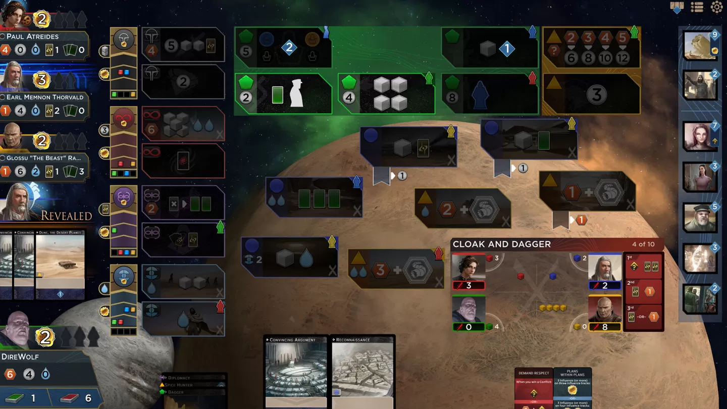 《沙丘》人氣桌遊數位版《Dune：Imperium 沙丘魔堡：帝國》搶先體驗遊戲 11/14 推出