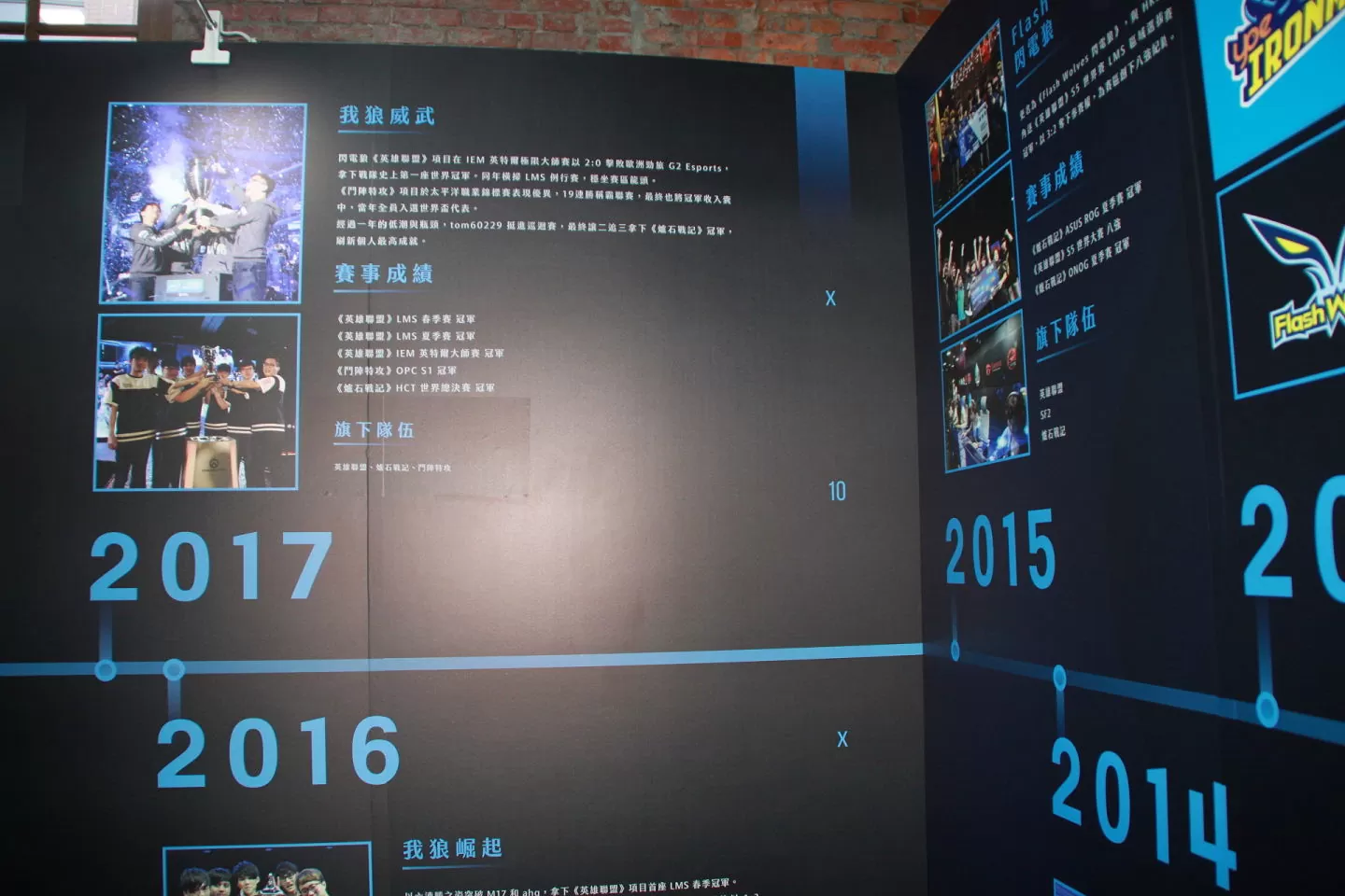 回顧十年輝煌歷程！閃電狼十周年特展「拾光」今日開展