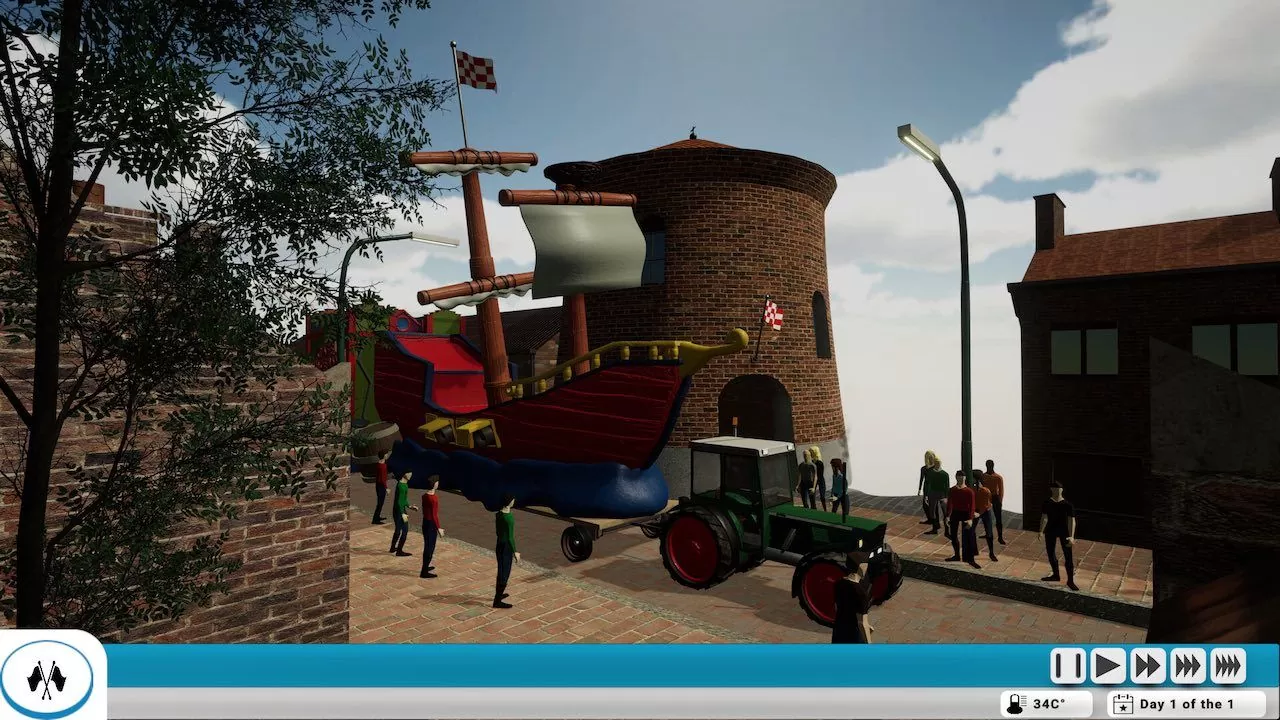 《Carnaval Simulator 嘉年華模擬器》搶先體驗遊戲 1 月推出！製作華麗花車成為遊行注目焦點