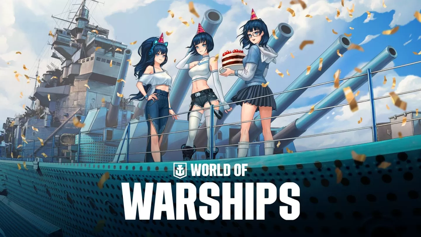 《戰艦世界》X《高校艦隊》最新合作登場！慶祝登陸Steam 六週年，釋出大量免費DLC組合包