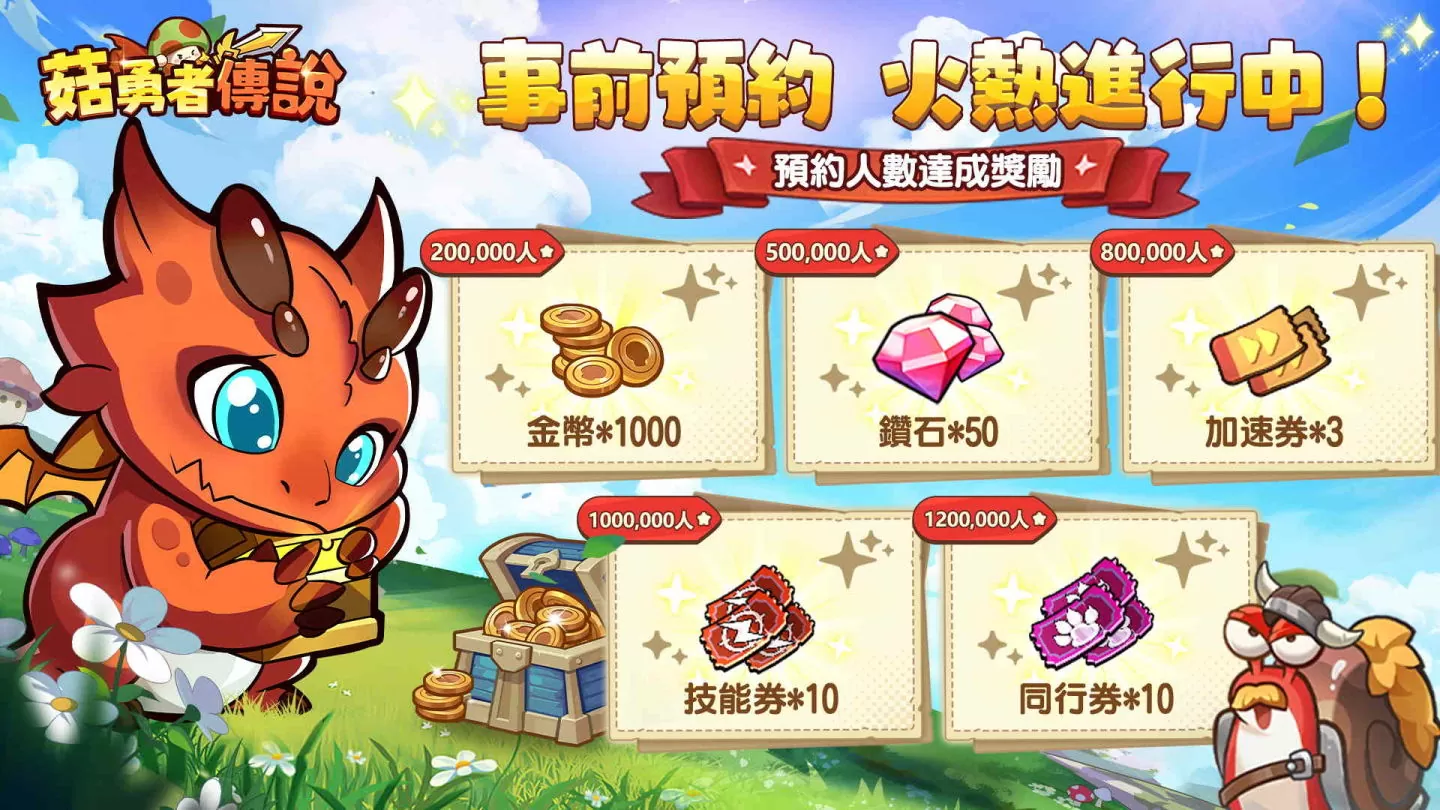 首款菇菇無限轉職開箱RPG《菇勇者傳說》公開六大職業介紹以及戰鬥特色！