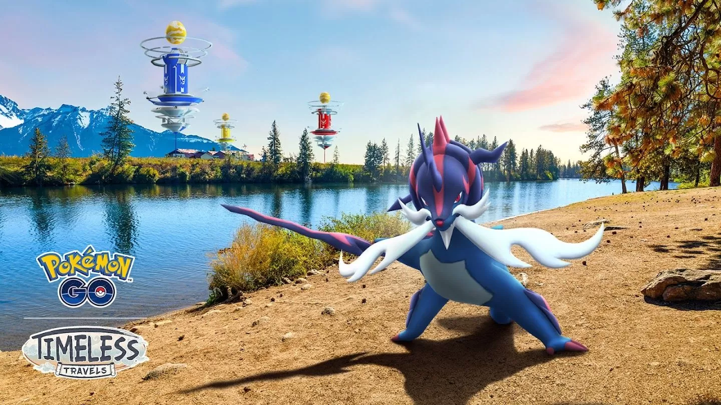 《Pokémon GO》最新賽季「超越時間的旅程」公開！年度社群日＆「大劍鬼（洗翠的樣子）」團體戰日同步發表