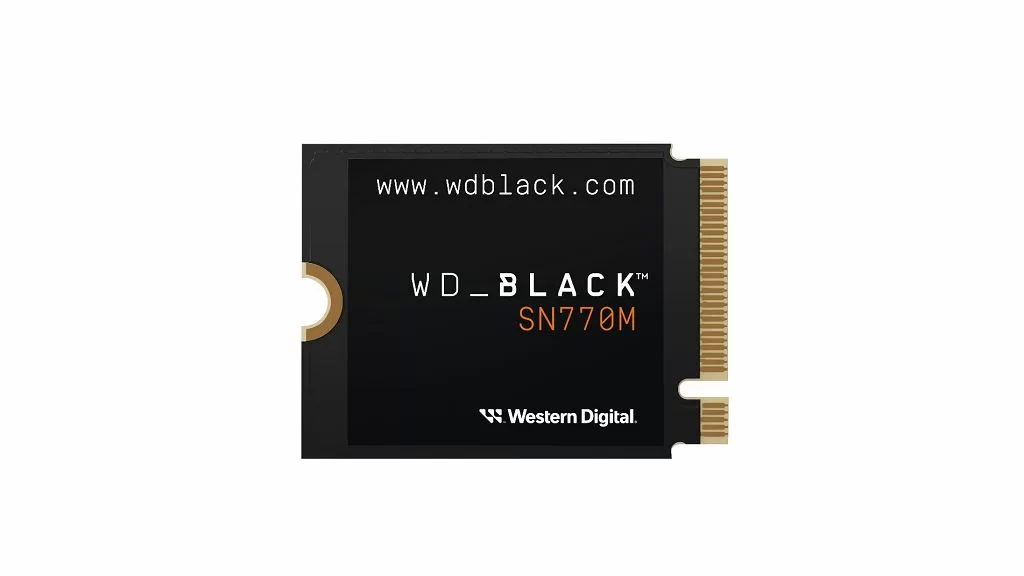 WD 為電競掌機擴充儲存空間　推出 BLACK SN770M NVMe SSD