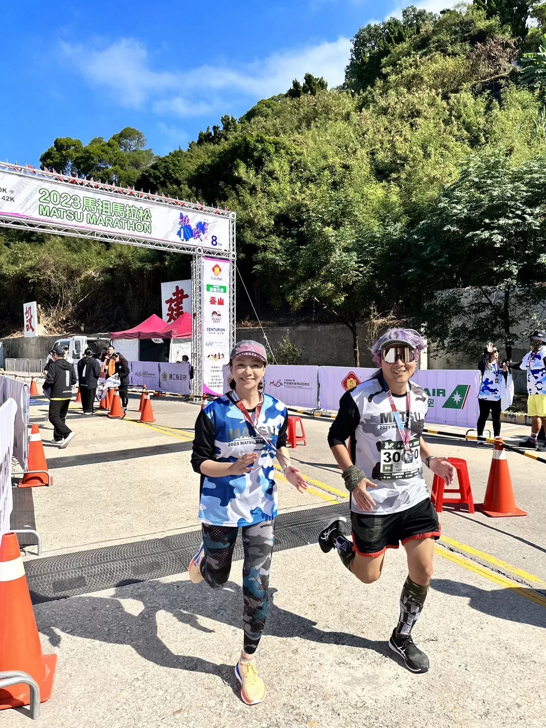 王仁甫、季芹挑戰「全台最硬馬拉松」　跑前才知有高低起伏天堂路