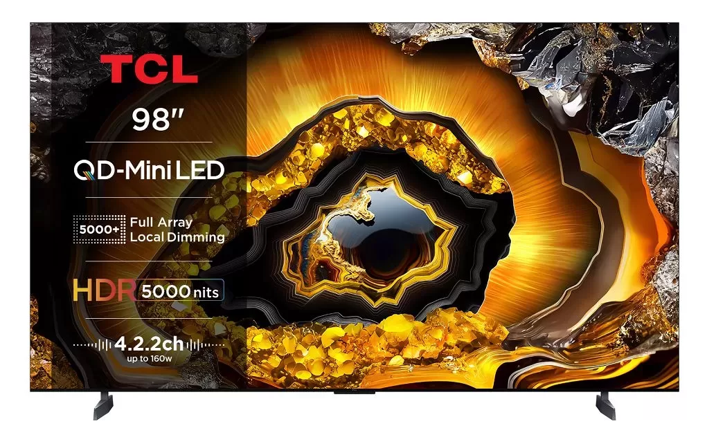 QD-Mini LED、6核 LED 晶片及廣角均光透鏡　TCL 發表新款 85 吋、98 吋超大螢幕顯示器