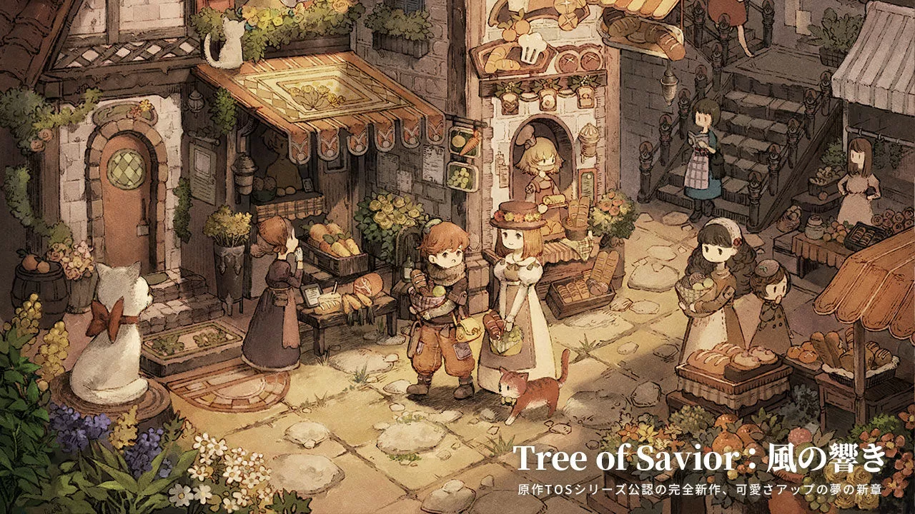 《救世者之樹》系列最新手機 MMORPG《Tree of Savior：風之迴響》正式發表