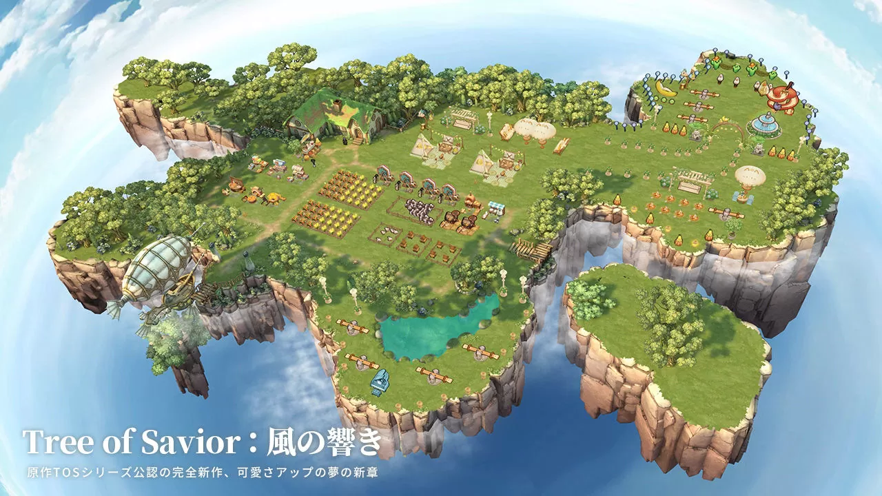 《救世者之樹》系列最新手機 MMORPG《Tree of Savior：風之迴響》正式發表