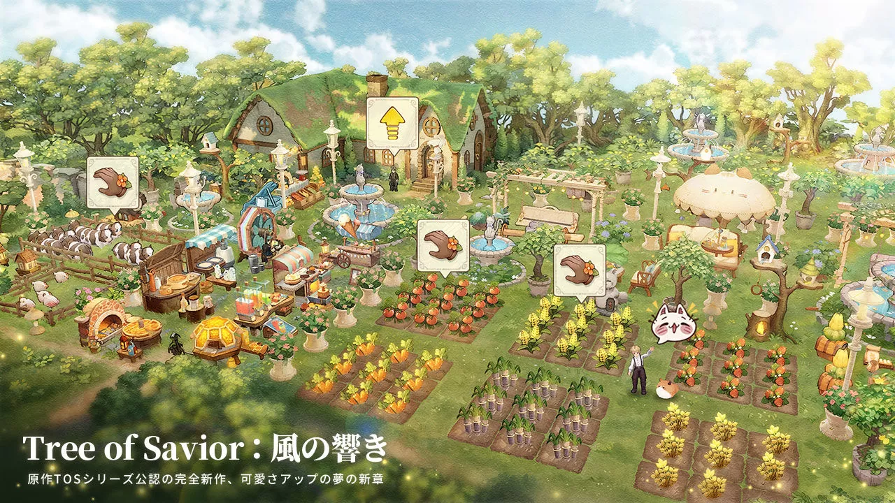 《救世者之樹》系列最新手機 MMORPG《Tree of Savior：風之迴響》正式發表