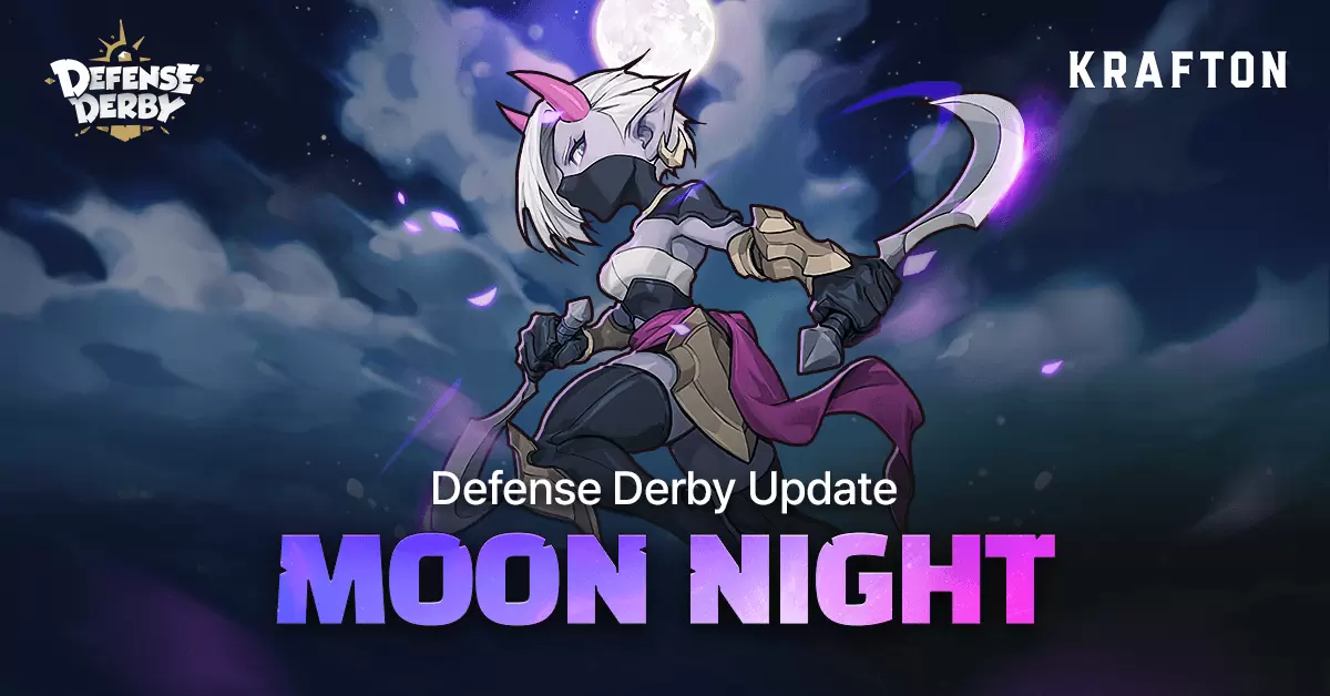 《守護德比》12 月盛大更新，新精靈角色 「月夜」登場！即刻上線就能領取傳說級英雄 「芬妮絲」